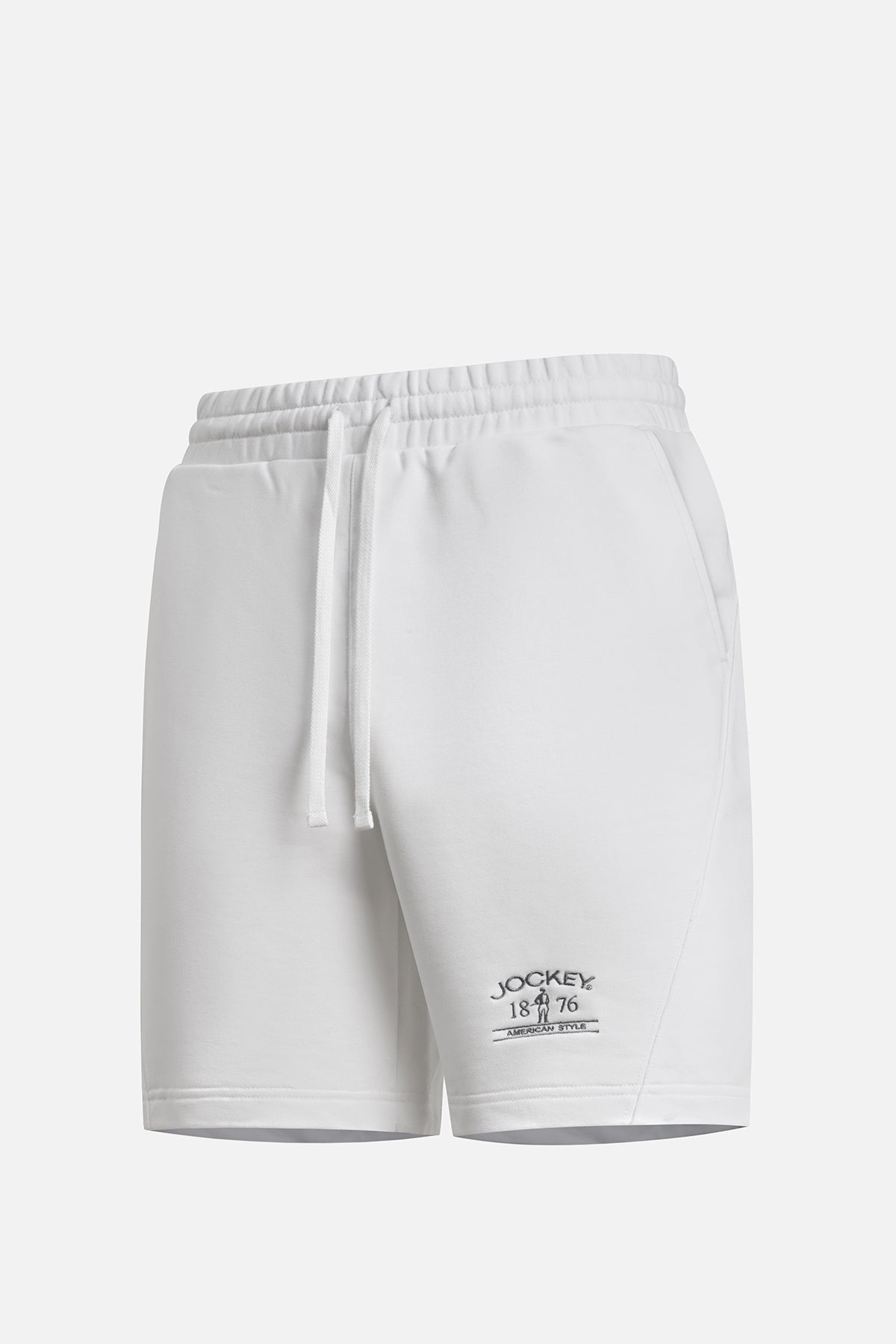 Quần short Nam Jockey thun da cá thêu logo - J4092