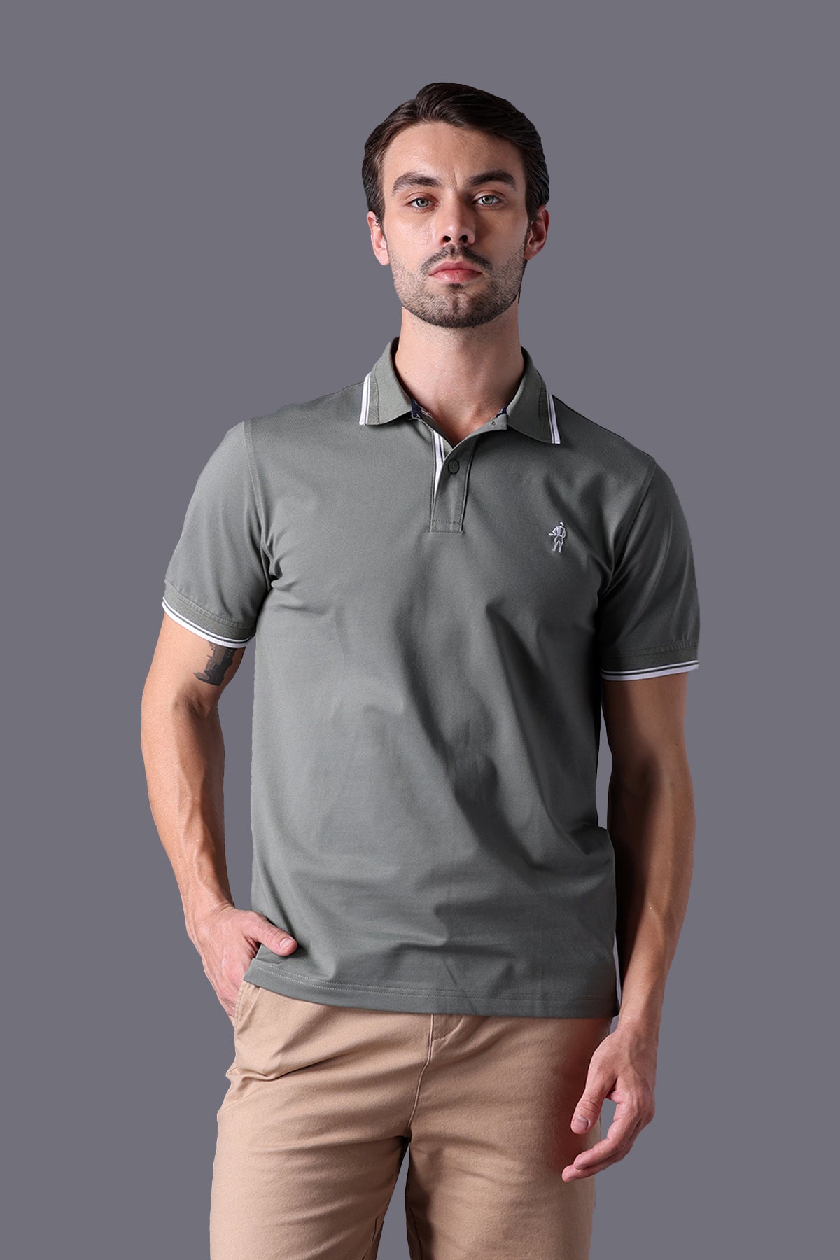 Áo Polo nam Jockey thời trang cotton CVC cao cấp - J1302