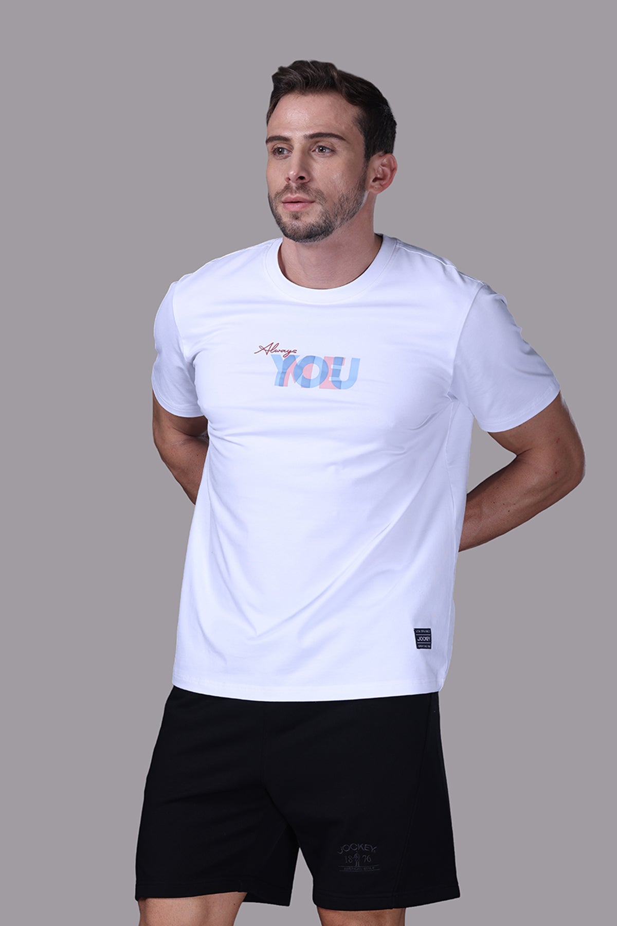 Áo T - Shirt Jockey Unisex in họa tiết - J4104