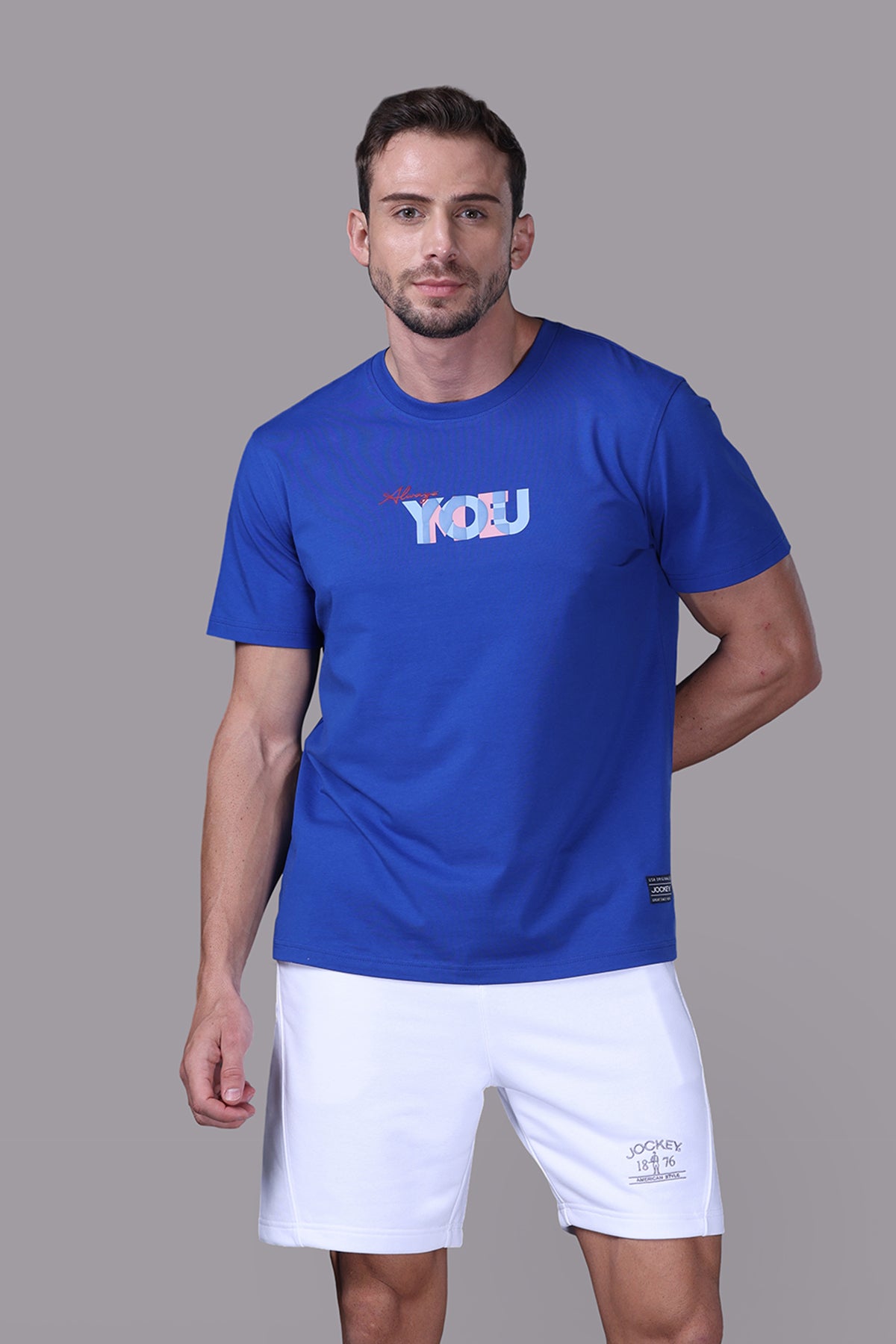 Áo T - Shirt Jockey Unisex in họa tiết - J4104