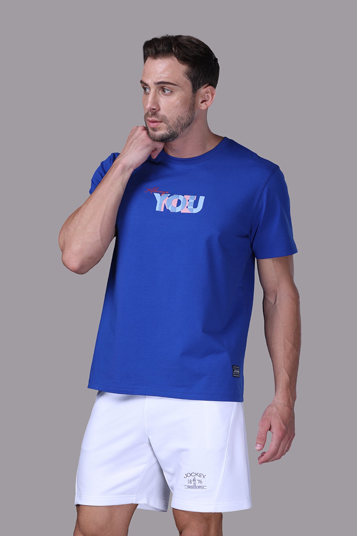 Áo T - Shirt Jockey Unisex in họa tiết - J4104