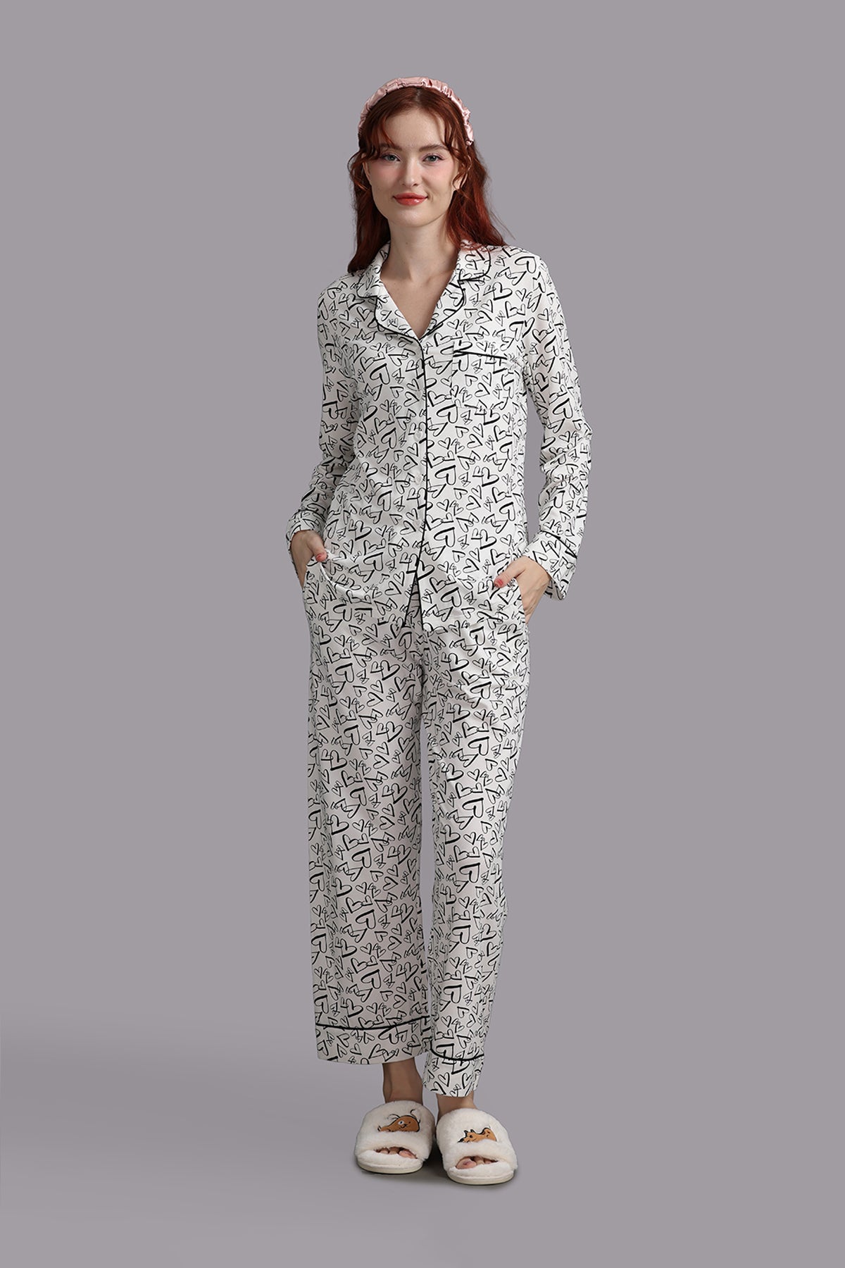 Bộ dài pijama nữ WOW BY NDLanNgoc in - N0003