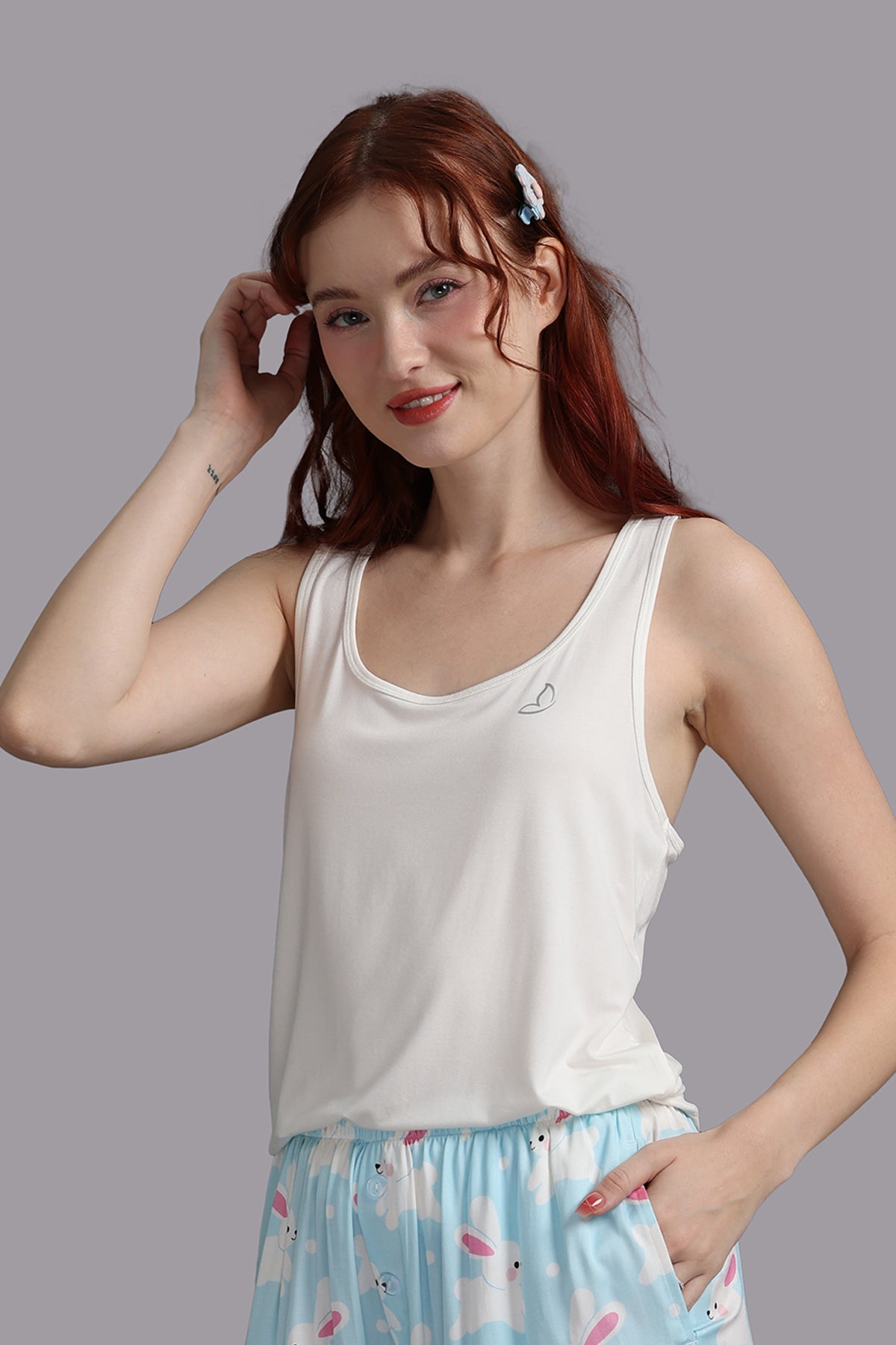 Áo tank top nữ WOW BY NDLanNgoc bamboo spandex - N0019