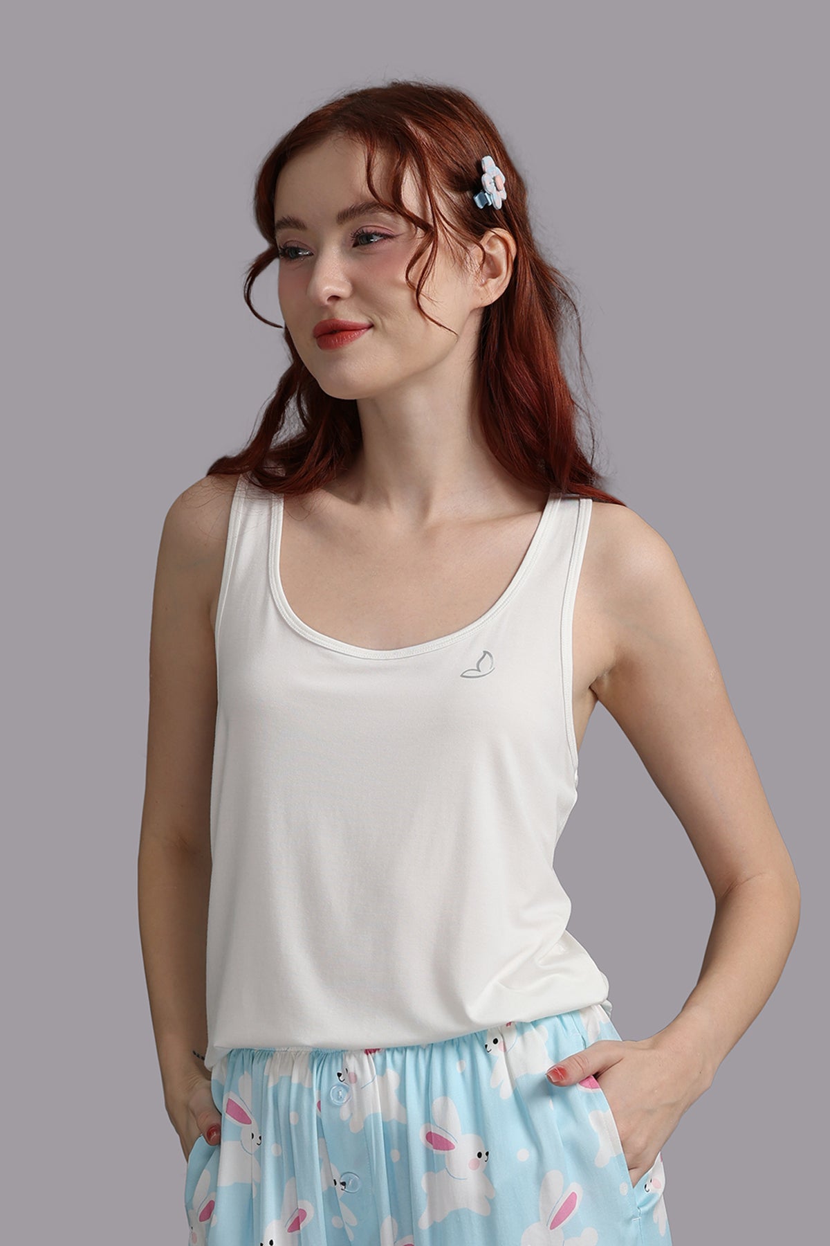 Áo tank top nữ WOW BY NDLanNgoc bamboo spandex - N0019