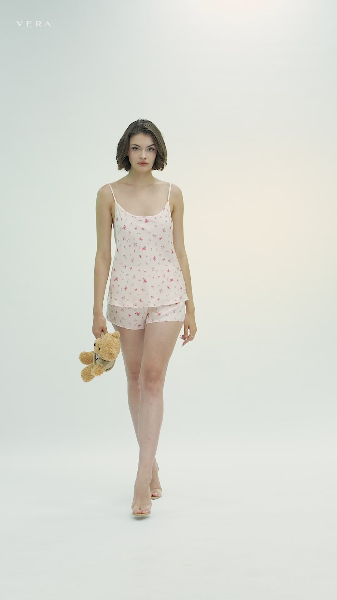 Bộ short nữ Vera latin in hai dây - V0788
