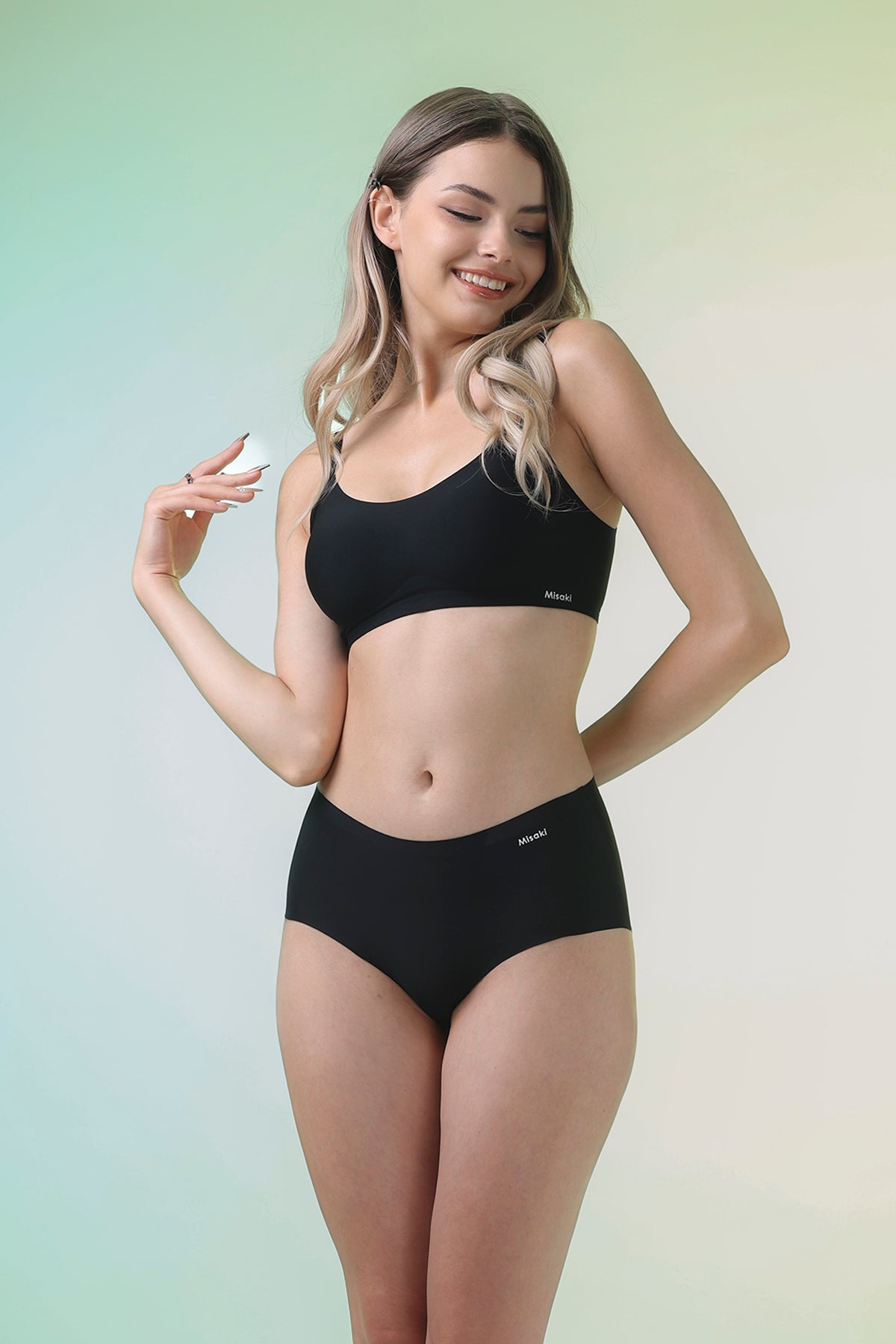 Quần lót bikini High-waist nữ Misaki seamless- M1017