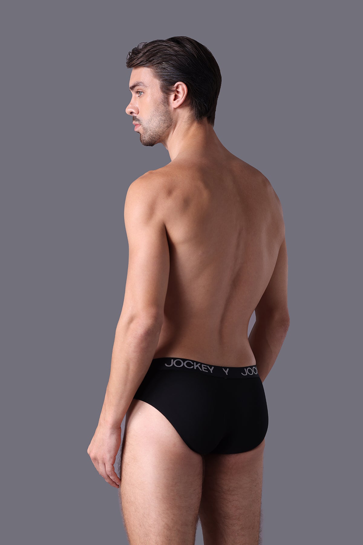 Quần lót nam Brief Jockey Cotton 4 chiều trơn - J4001