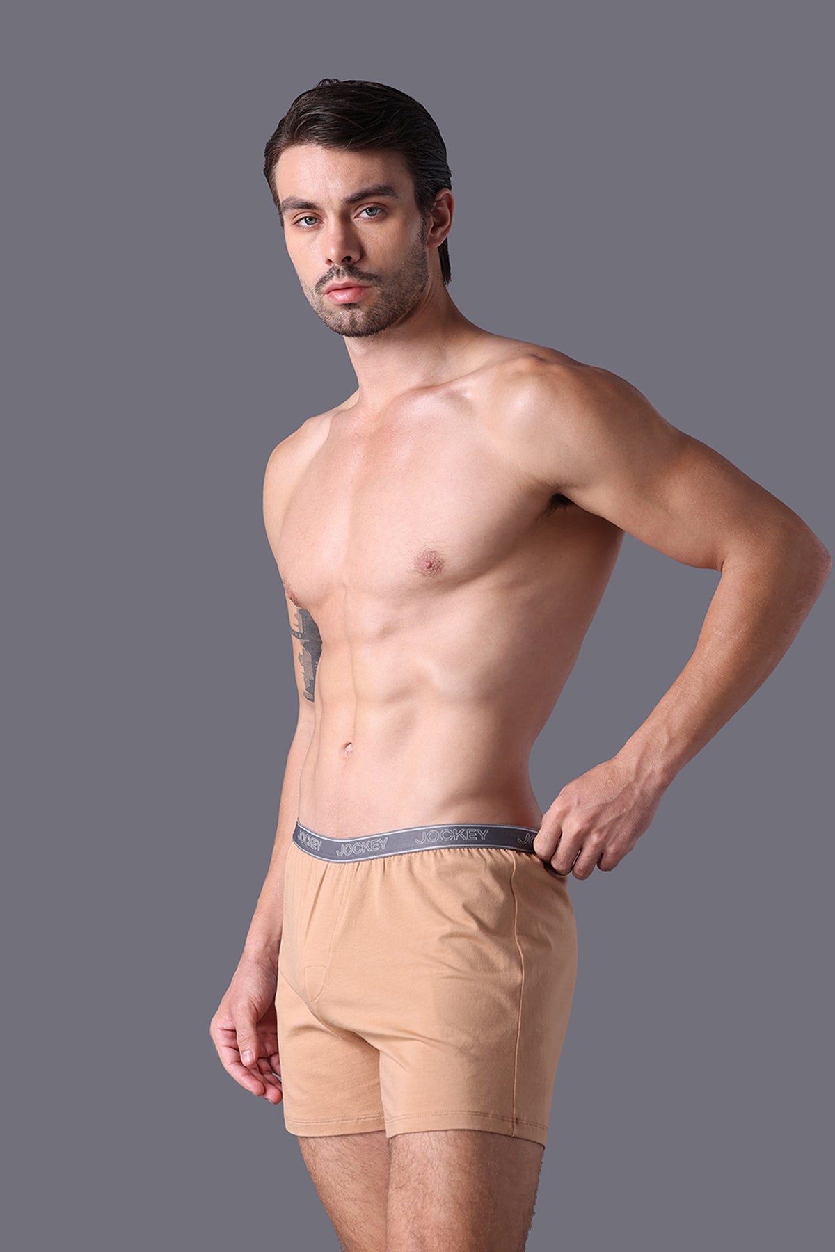 Quần lót nam Jockey dáng Knit Boxer - J4003