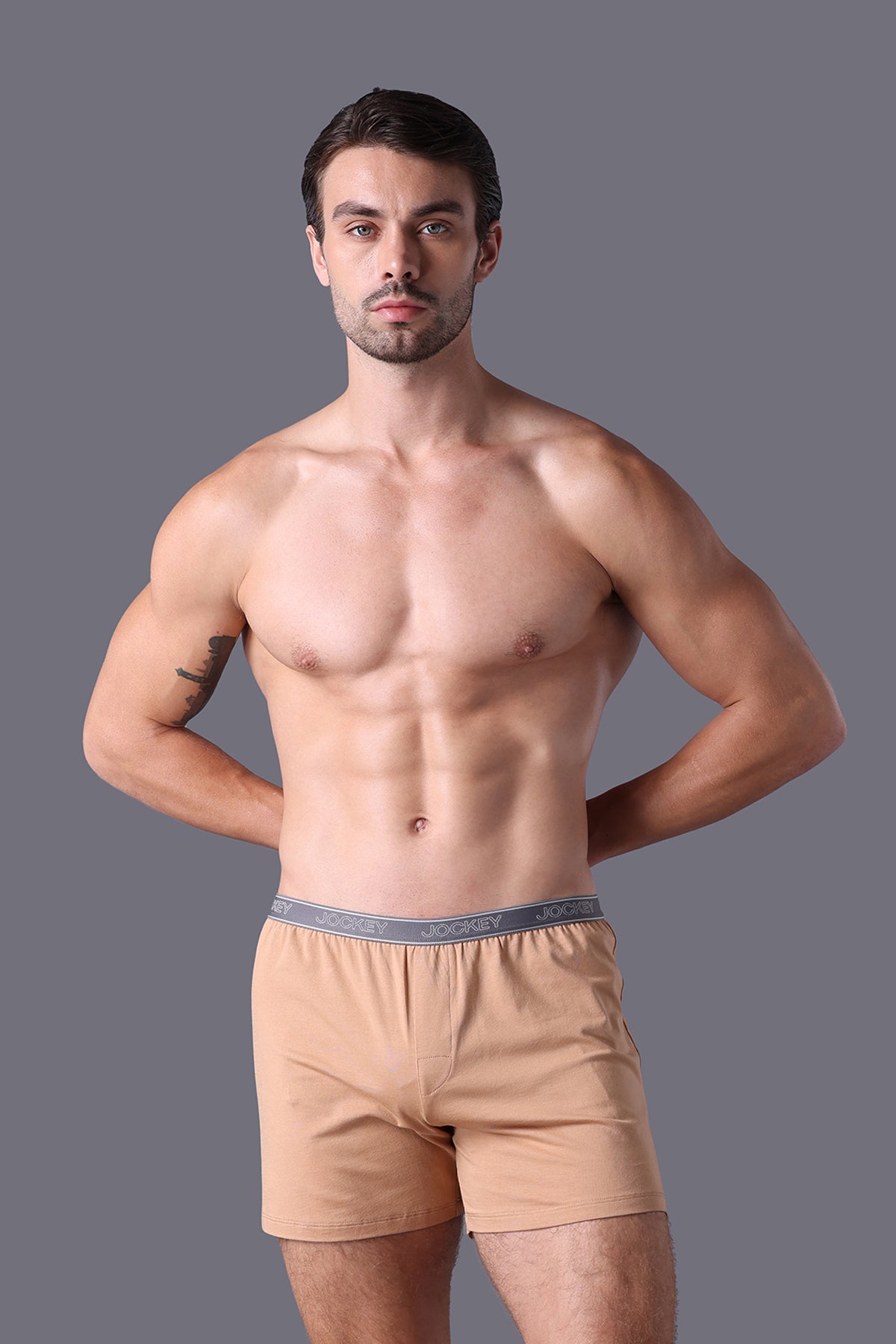 Quần lót nam Jockey dáng Knit Boxer - J4003