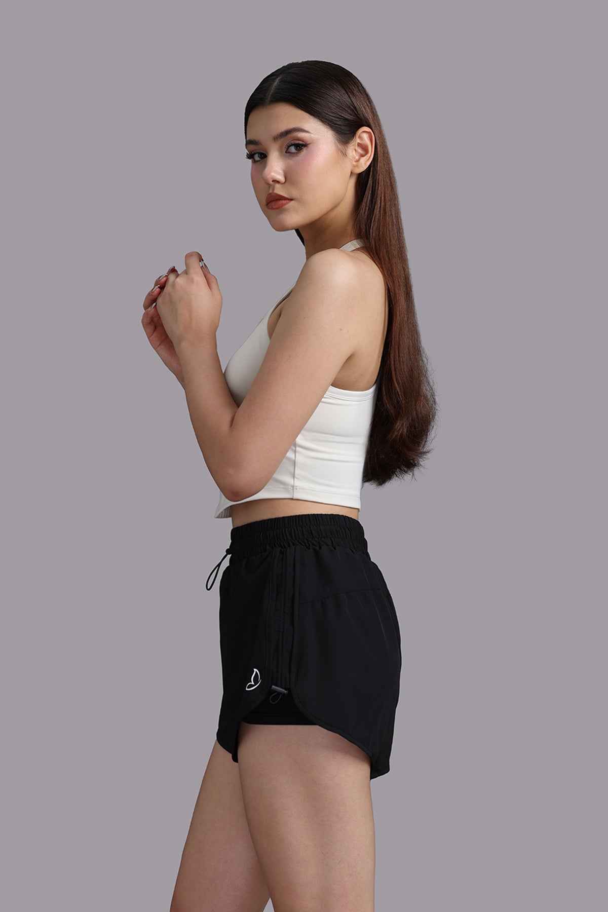 Quần short nữ activewear WOW BY NHA PHUONG - P0019